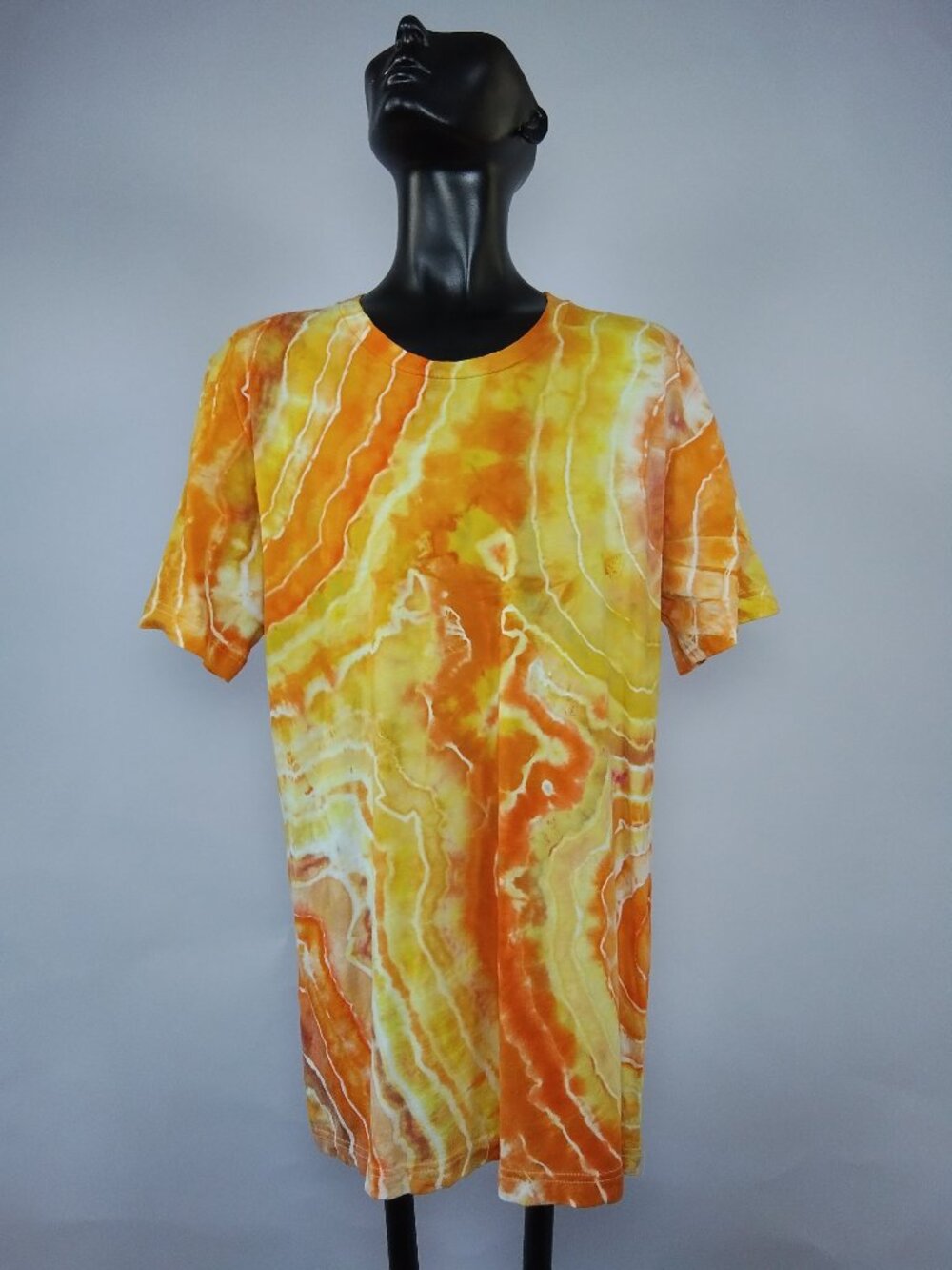 Medium Unisex Bella-Canvas 3001C “Geode” Ice Dyed T-Shirt